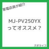 三菱電機 MJ-PV250YXの紹介画像
