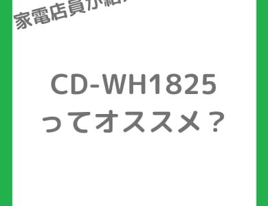 【CD-WH1825レビュー】冬でも乾く18L除湿機。大量部屋干しが“毎日ちゃんと乾く”実力を検証